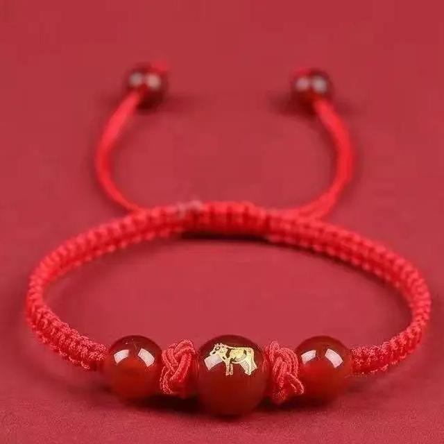 Zodiac Red String Bracelet