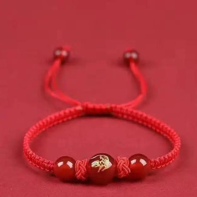 Zodiac Red String Bracelet